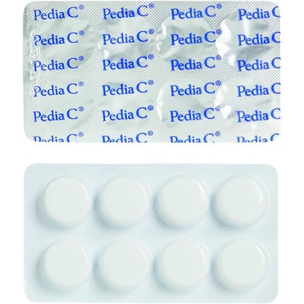 Comprimate masticabile, Pediatrica Pedia C Orange, Vitamina C, Gust portocală, 24 buc