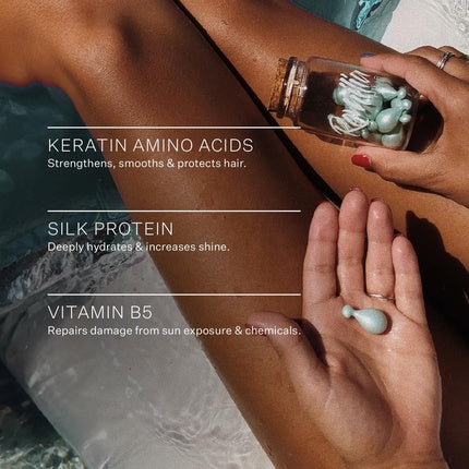 Serum Păr Remilia cu Keratină, Proteine de Mătase și Vitamina B5 - 30 Capsule