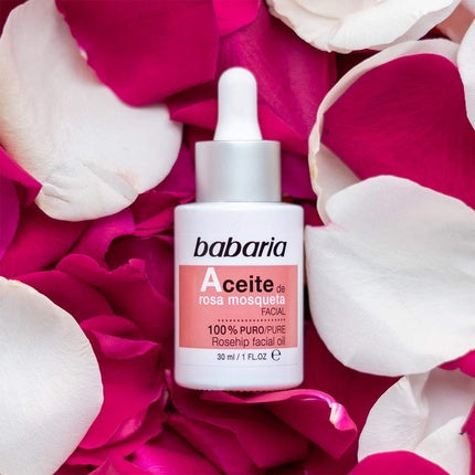 Ulei facial, Babaria, Rosehip, 30ml, Alb