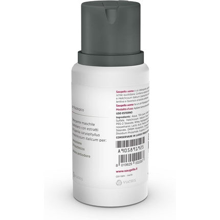 Gel intim pentru bărbați, Saugella Uomo, 200ml, Alb
