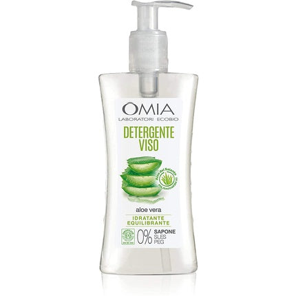 Demachiant hidratant față, Omia Laboratoires, Aloe Vera, 200 ml