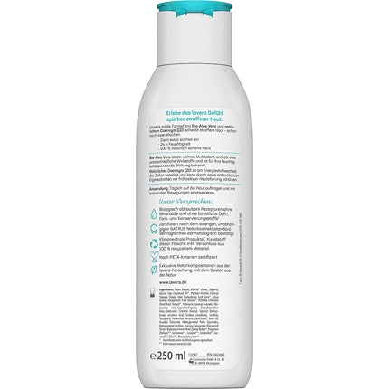 Lavera Basis Sensitive Firming Body Lotion cu Aloe Vera Organică și Coenzima Q10 250ml