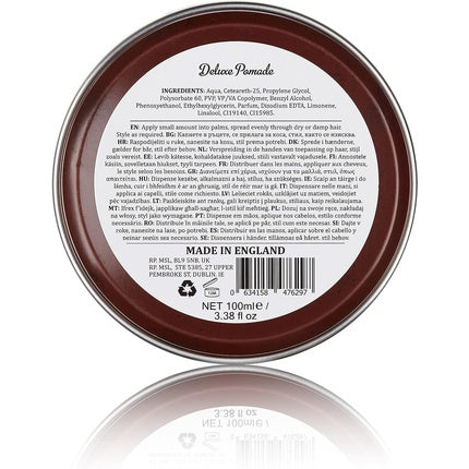 Pomadă Deluxe, Dapper Dan, Citrus & Vanilie, 100ml