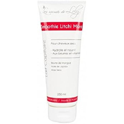 Conditioner Fără Clătire, Les Secrets De Loly, Smoothie Litchi-Mure, 250ml, Alb