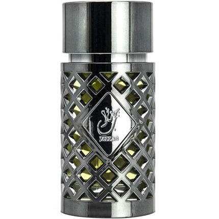 Ard Al Zaafaran Jazzab Silver, Parfum unisex, 100ml, design metalic argintiu cu model geometric