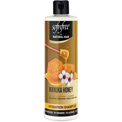 Șampon Fără Sulfați Natural Hair, Manuka Honey & Avocado, pentru păr curb și ondulat, 350ml