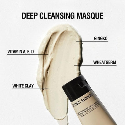 Masca de curatare faciala, Grown Alchemist, Deep Cleansing, 75mL
