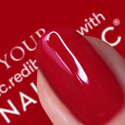 Lac de unghii, Nails Inc, What's Poppin', roșu și auriu