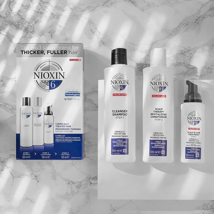 Șampon Nioxin System 6 pentru Păr Tratament Chimic 300ml