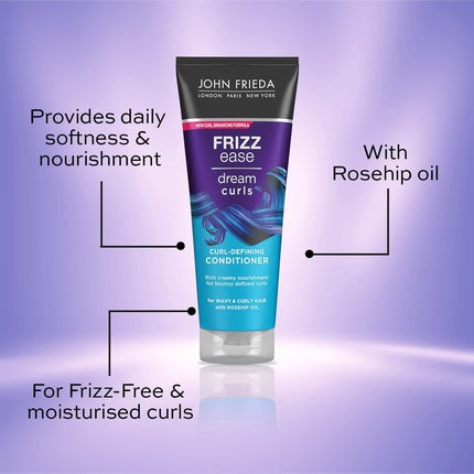 Condiționator Frizz Ease Dream Curls pentru păr ondulat, 75ml