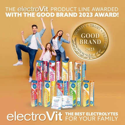 Tablete efervescente Activlab ElectroVit, portocaliu, 80g