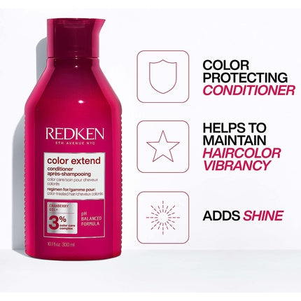 Redken Color Extend Conditioner, 322 g, pentru păr colorat, unisex