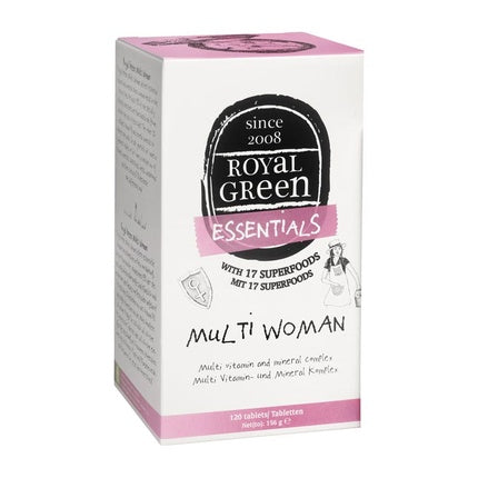 Royal Green Multi Woman, Vitamine și minerale pentru femei, 120 comprimate
