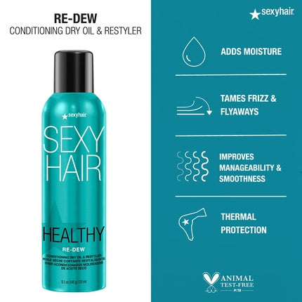 Ulei păr SexyHair Healthy Re-Dew, 150ml, albastru