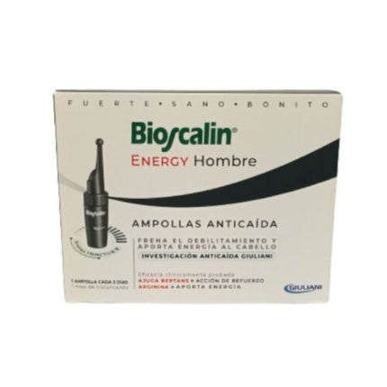 Bioscalin Energy Homme, Tratament Anti-Cădere Păr, 10 Ampule