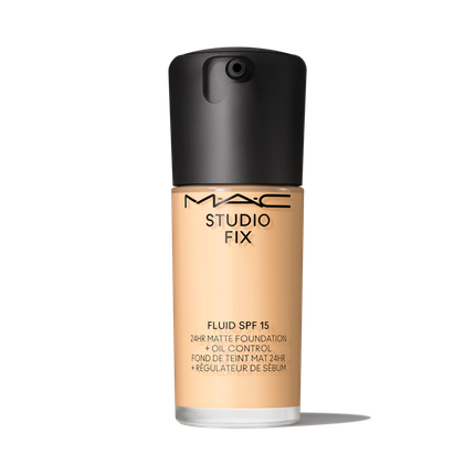 Fond de ten lichid, MAC, Studio Fix Fluid SPF 15, matifiere pe 24h, control sebum, 30 ml