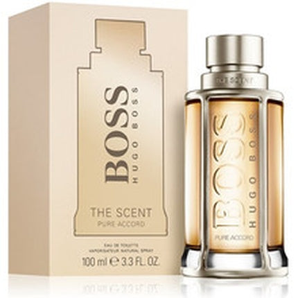 Eau de Toilette, Hugo Boss, The Scent Pure Accord, 100ml, Ambalaj Bej
