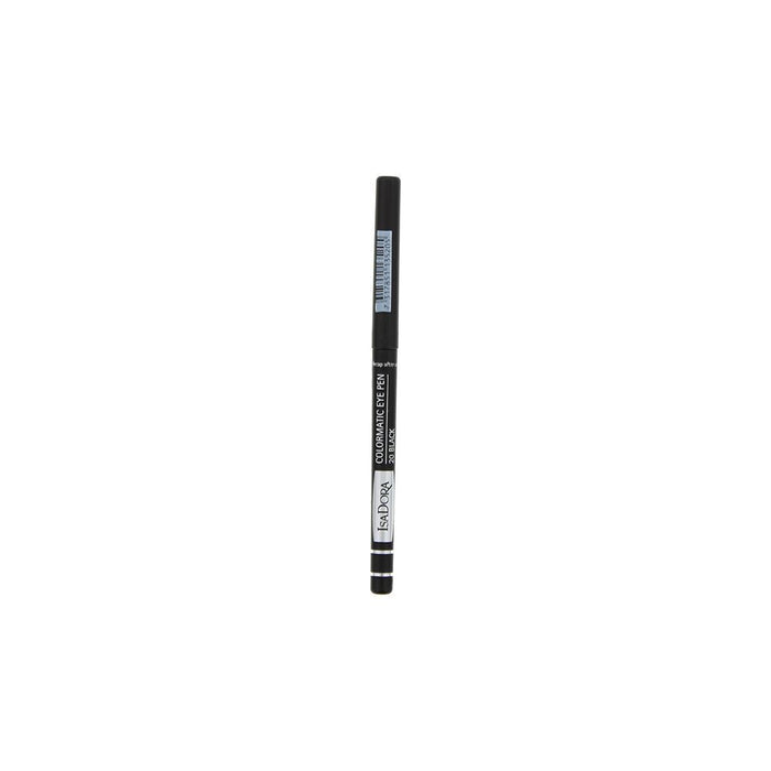 Creion de ochi Kajal IsaDora Colormatic, retractabil, nuanța 20 Negru, 0,28 g
