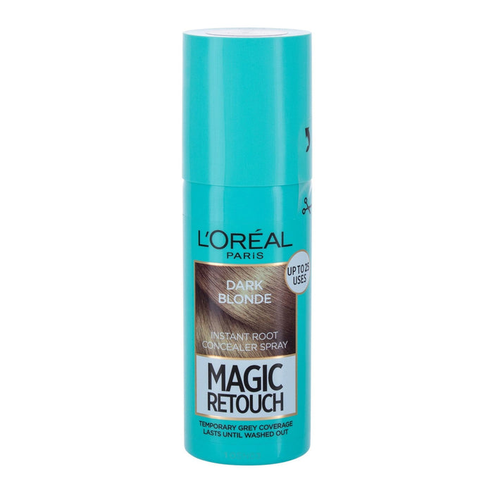 Spray pentru retușul rădăcinilor L'Oreal Paris Magic Retouch, nuanța Dark Blonde, 75 ml