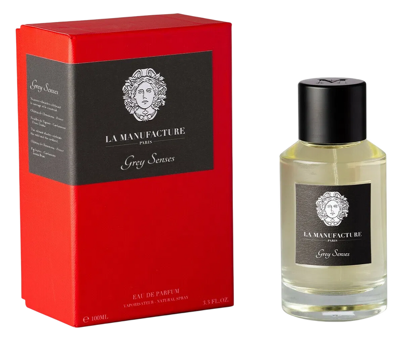 Apă de parfum La Manufacture Grey Senses, unisex, 100 ml