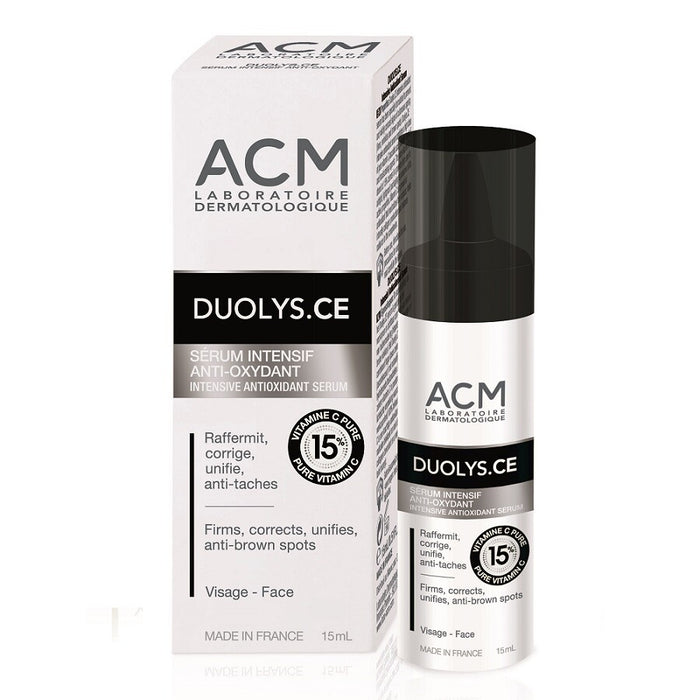 Ser pentru față Laboratoire ACM Duolys.Ce, antioxidant, cu vitamina C 15%, 15 ml