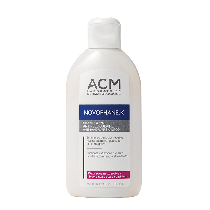 Șampon antimătreață Laboratoire ACM Novophane K, pentru scalp cu mătreață, 300 ml