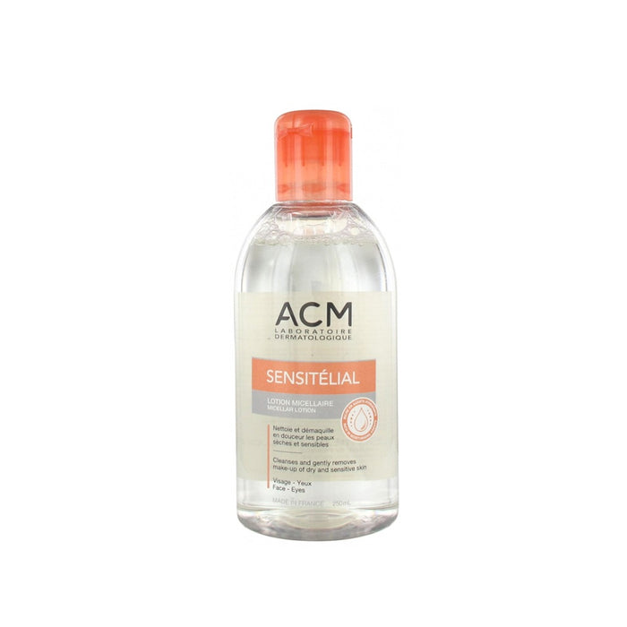 Apă micelară Laboratoire ACM Sensitélial, pentru piele sensibilă și uscată, 250 ml