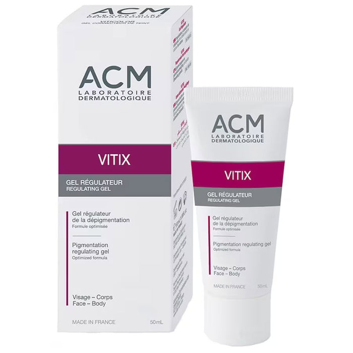 Gel pentru pete pigmentare Laboratoire ACM Vitix, pentru față și corp, 50 ml