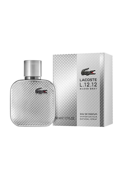 Apă de parfum Lacoste L.12.12 Silver Grey, pentru bărbați, 50 ml