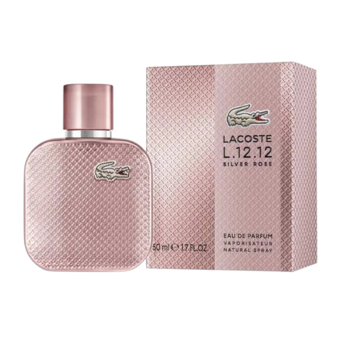 Apă de parfum Lacoste L.12.12 Silver Rose, pentru femei, 50 ml