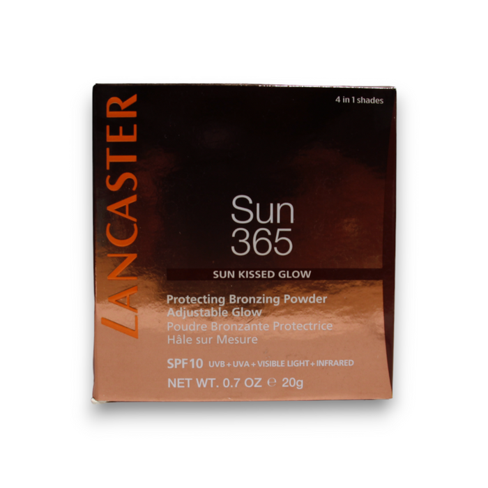 Pudră bronzantă compactă Lancaster Sun 365, luminozitate ajustabilă, SPF 10, 20 g, tester