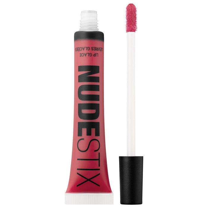 Luciu de buze Nudestix Lip Glace, nuanța 04 Nud, 10 ml