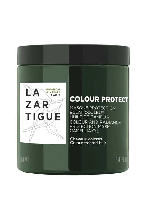 Mască de păr Lazartigue Color Protect, cu ulei de camelie, pentru protecția culorii, 250 ml