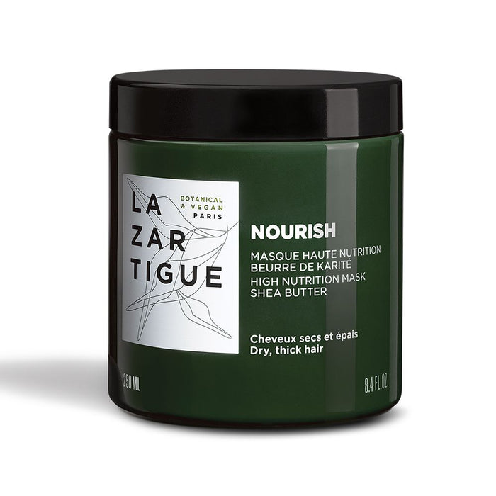 Mască de păr Lazartigue Nourish, hrănitoare, pentru păr uscat și des, 250 ml