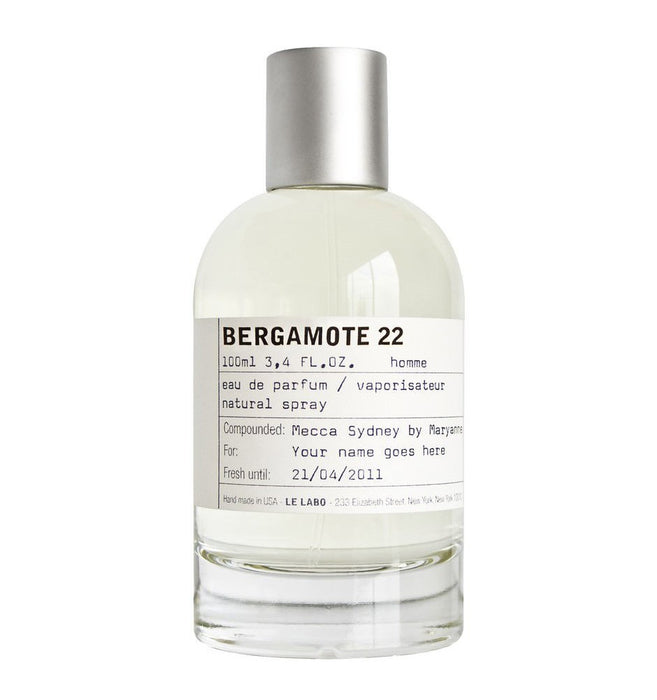 Apă de parfum Le Labo Bergamote 22, unisex, 100 ml