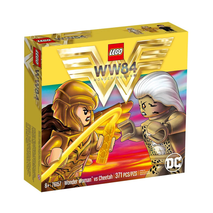 Set de construcție Lego DC Wonder Woman vs Cheetah, 371 piese