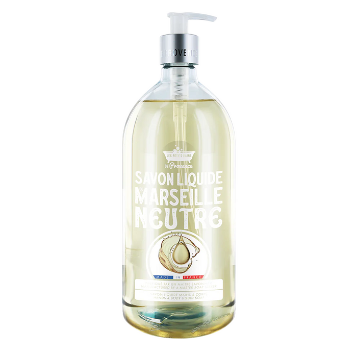 Săpun lichid Les Petites Bains de Provence Neutre, pentru mâini și corp, 1000 ml