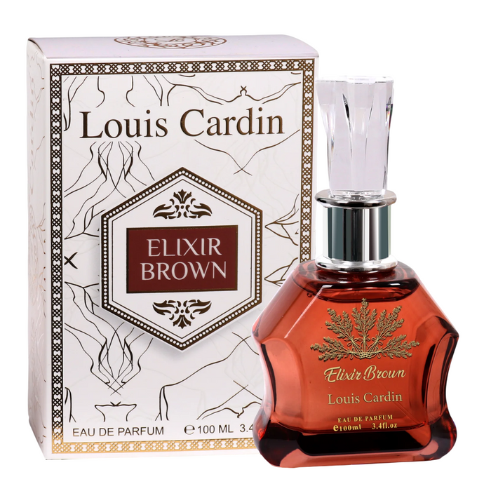 Apă de parfum Louis Cardin Elixir Brown, pentru bărbați, 100 ml