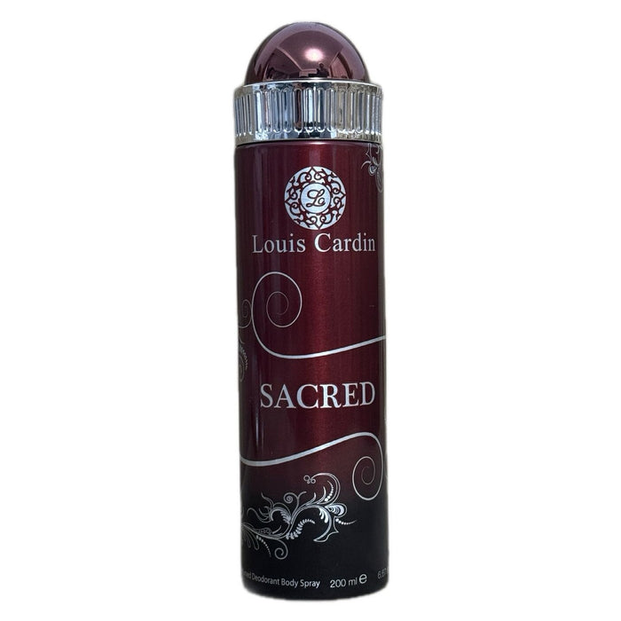Deodorant spray Louis Cardin Sacred, pentru bărbați, 200 ml