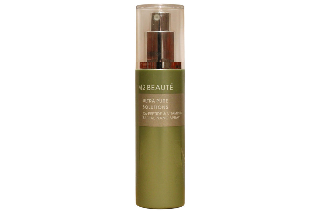 Spray facial M2 Beaute Ultra Pure Solutions, cu peptide și vitamina B, energizant, 75 ml, tester