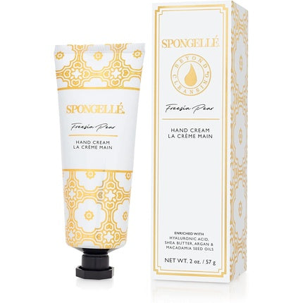 Cremă de Mâini Spongellé Freesia Pear, 60 g