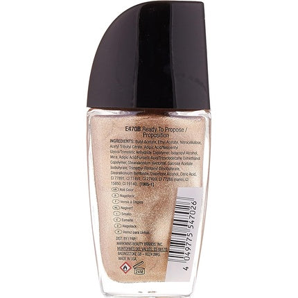 Lac de unghii Wet 'N' Wild Wild Shine, auriu, uscare rapidă