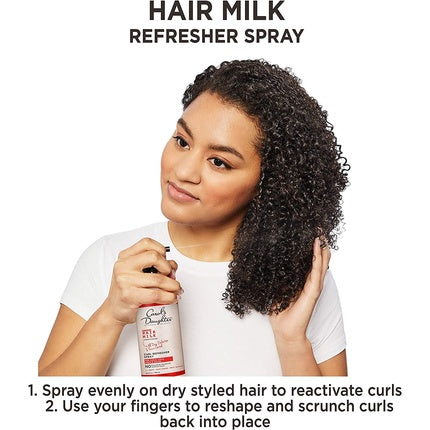 Spray de Împrospătare pentru Ondulații, Carol's Daughter, Hair Milk Curl Refresher Spray, alb, 296ml