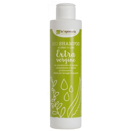 Șampon Bio, La Saponaria, Extra Virgin, cu Ulei de Măsline Virgin, 200ml