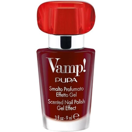 Smalț Pupa Vamp! Scented Gel Effect, 205 Erotic Red, 9ml
