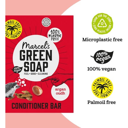 Balsam Solid Marcel's Green Soap Argan Oudh Rosu 60g