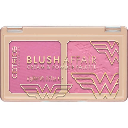 Paletă Blush Catrice Wonder Woman Blush Affair Cream & Powder No. 010, 35 g