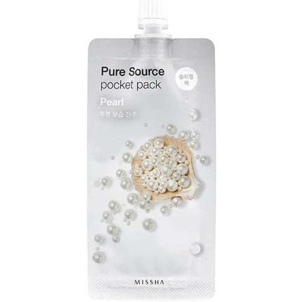 Mască de față Missha Pure Source Pocket Pack Pearl 10 Ml