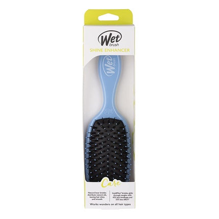 Perie de păr Wet Brush, Shine Enhancer, albastru