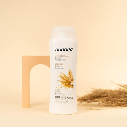 Lapte de corp, Babaria, Avena, 400 ml